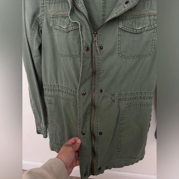 Army Green Cargo Utility Jacket by Merona — Size Medium - Picture 7 of 8